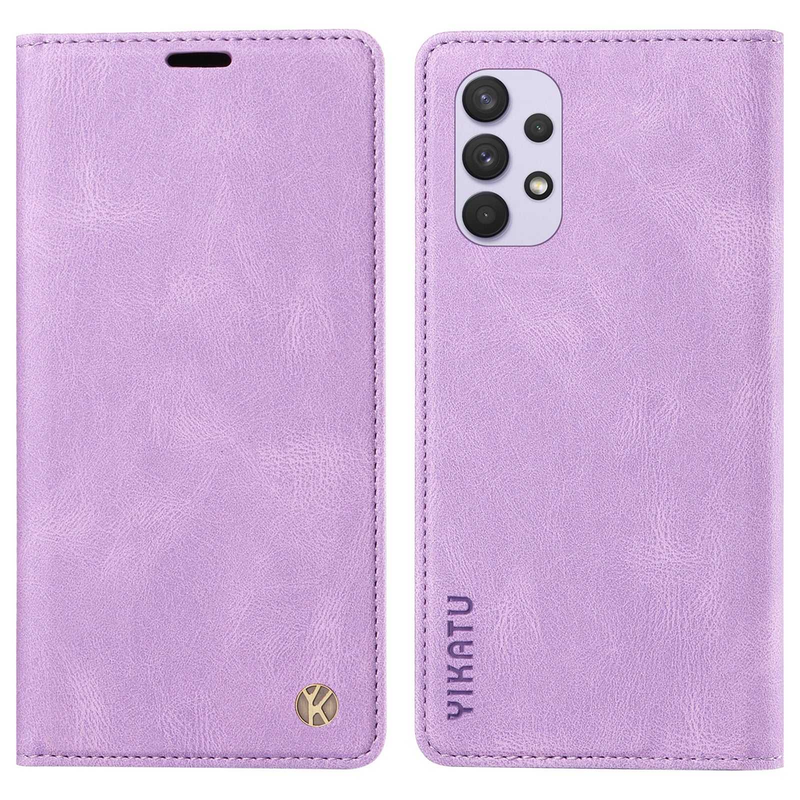 YIKATU YK-004 For Samsung Galaxy A32 4G (EU Version) Magnetic Closing PU Leather Wallet Cover Phone Stand Case YIKATU YK-004 For Samsung Galaxy A32 4G (EU Version) Magnetic Closing PU Leather Wallet Cover Phone Stand Case